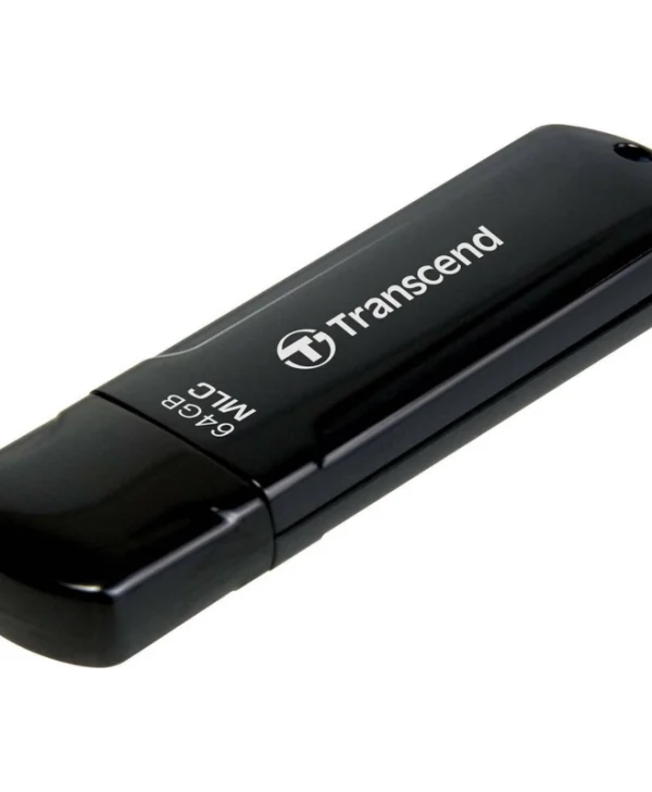 Transcend JetFlash 750 64GB USB 3.0 Stick Μαύρο TS64GJF750K
