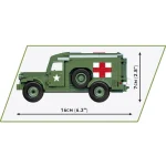 Cobi Τουβλάκια Historical Collection 1942 Ambulance WC 54 για 7+ Ετών 293τμχ 2257 - Image 7