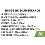 Cobi Τουβλάκια Historical Collection 1942 Ambulance WC 54 για 7+ Ετών 293τμχ 2257 - Image 10
