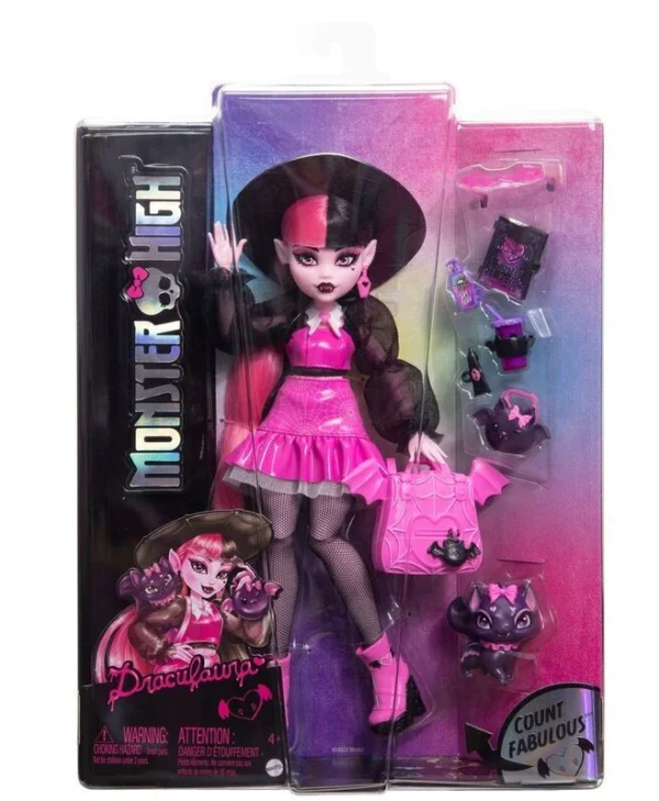Mattel Draculara Κούκλα για 3+ Ετών HRP64
