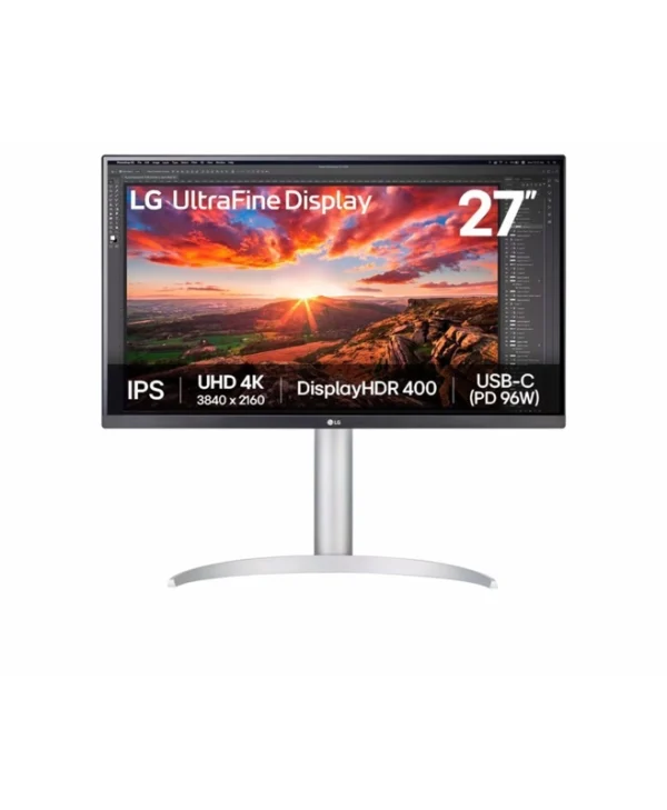 LG 27UP850K-W IPS HDR Monitor 27" 4K 3840x2160 με Χρόνο Απόκρισης 4ms GTG Λευκό