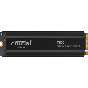 Crucial T500 SSD 4TB τύπου M.2 με σύνδεση PCI Express 4.0 και Ψύκτρα (PS5 Compatible) CT4000T500SSD5