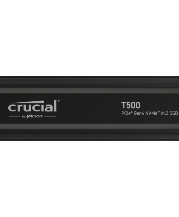 Crucial T500 SSD 4TB τύπου M.2 με σύνδεση PCI Express 4.0 και Ψύκτρα (PS5 Compatible) CT4000T500SSD5