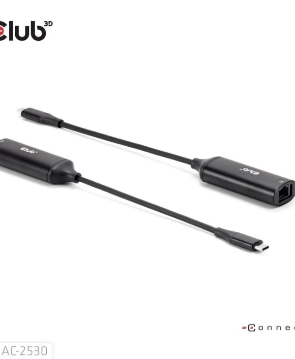 Club3D Μετατροπέας USB-C male σε USB-C female 1τμχ CAC-2530