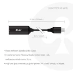Club3D Μετατροπέας USB-C male σε USB-C female 1τμχ CAC-2530 - Image 4