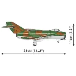 Cobi Τουβλάκια Historical Collection Cold War LIM-5 MIG-17F East Germany Air Force για 7+ Ετών 575τμχ 5825 - Image 6