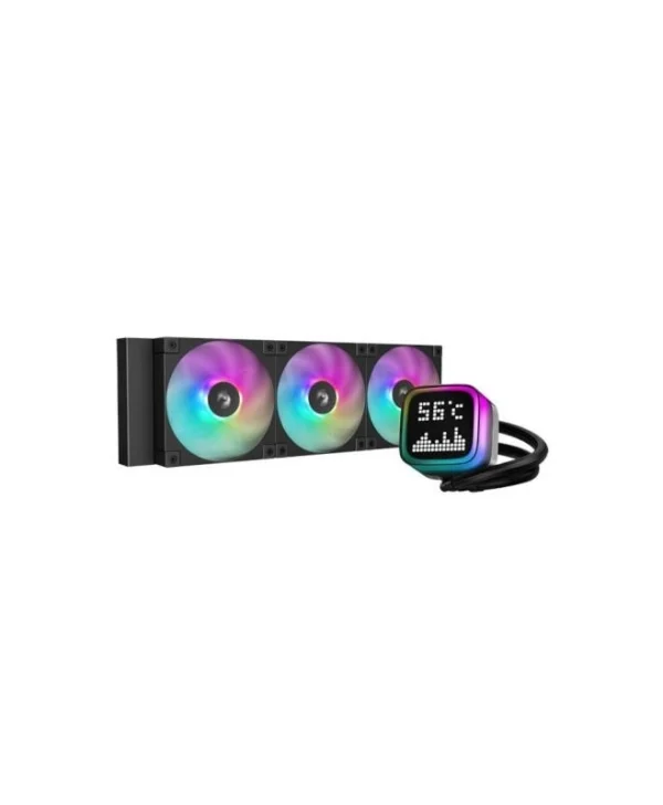 Deepcool LP360 Υδρόψυξη AIO CPU με 3 Ανεμιστήρες 120mm και ARGB Φωτισμό R-LP360-BKMSNC-G-1