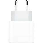 Apple Φορτιστής Χωρίς Καλώδιο με Θύρα USB-C 20W Λευκός (Power Adapter MD3J4) MD3J4ZM/A