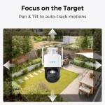 Reolink Trackmix Series B770 IP Dual Κάμερα Παρακολούθησης Wi-Fi Full HD+ 4MP Αδιάβροχη Μπαταρίας με Αμφίδρομη Επικοινωνία και Φακό 2.8mm - Image 2