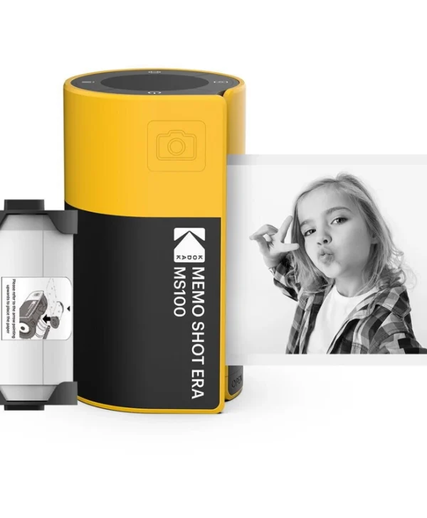 Kodak Printer Memo Shot Era Instant Φωτογραφική Μηχανή Black KOCAMMS100Y