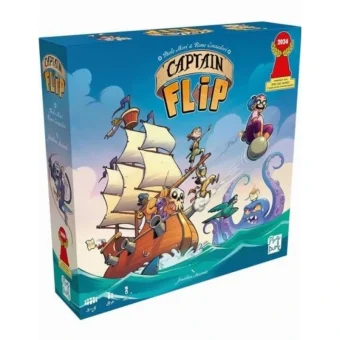 Επιτραπέζιο Παιχνίδι Captain Flip για 2-5 Παίκτες 8+ Ετών Kaissa KA115209