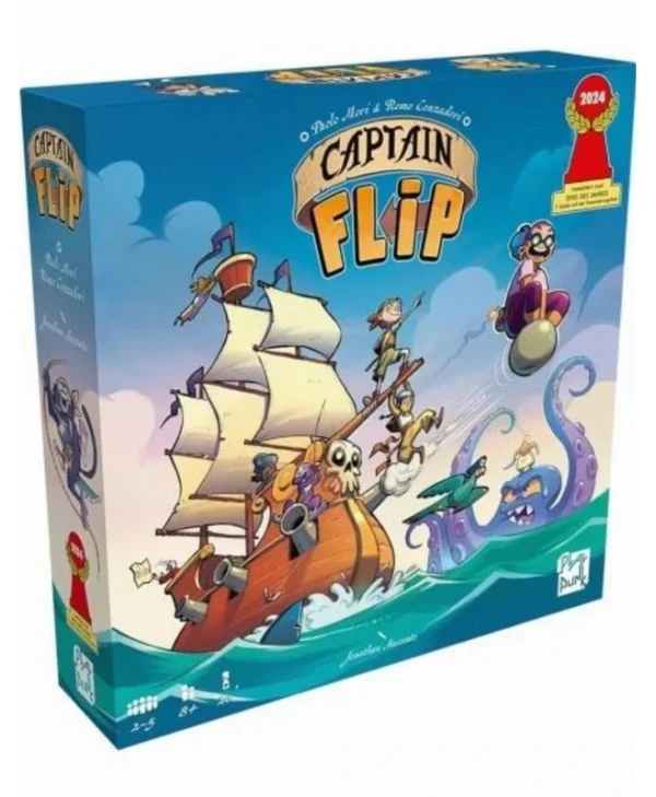 Επιτραπέζιο Παιχνίδι Captain Flip για 2-5 Παίκτες 8+ Ετών Kaissa KA115209