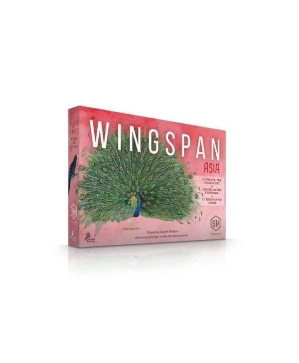 Επιτραπέζιο Παιχνίδι Wingspan Asia για 1-2 Παίκτες 10+ Ετών Kaissa KA114527