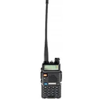 Baofeng UV-5R HTQ Ασύρματος Πομποδέκτης UHF/VHF 5W με Μονόχρωμη Οθόνη UV-5R HTQ USB-C