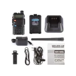 Baofeng UV-5R HTQ Ασύρματος Πομποδέκτης UHF/VHF 5W με Μονόχρωμη Οθόνη UV-5R HTQ USB-C - Image 10