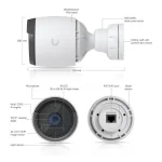 Ubiquiti G6 IP Κάμερα Παρακολούθησης 4K Αδιάβροχη με Μικρόφωνο UVC-G6-BULLET-W - Image 6