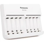 Panasonic Eneloop 8 Slots BQ-CC63 Φορτιστής 8 Μπαταριών Ni-MH Μεγέθους AA/AAA σε Λευκό χρώμα BQ-CC63E ERP - Image 3