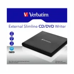 Verbatim External Slimline Εξωτερικός Οδηγός Εγγραφής/Ανάγνωσης DVD/CD για Desktop / Laptop Μαύρο 53504 - Image 9