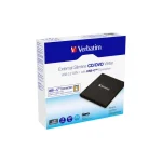 Verbatim External Slimline Εξωτερικός Οδηγός Εγγραφής/Ανάγνωσης DVD/CD για Desktop / Laptop Μαύρο 53504 - Image 11