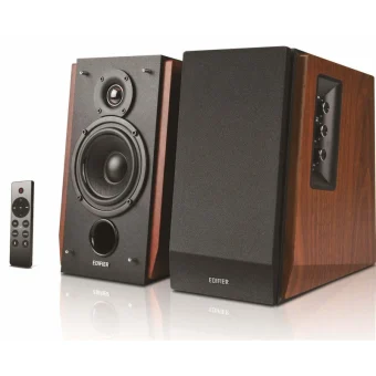 Edifier R1700BTS Αυτοενισχυόμενα Ηχεία με Bluetooth 30W (Ζεύγος) Καφέ R1700BTS WOOD