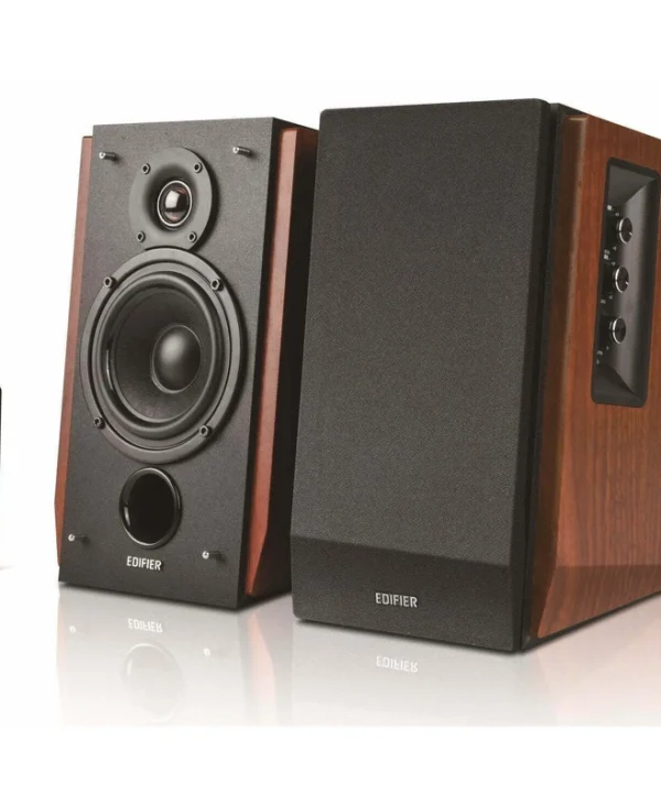 Edifier R1700BTS Αυτοενισχυόμενα Ηχεία με Bluetooth 30W (Ζεύγος) Καφέ R1700BTS WOOD