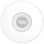 Yale Ασύρματη RF Σειρήνα Συναγερμού Μπαταρίας Εσωτερικού Χώρου 85dB με Λευκό Φως AL-IS-1A-W