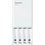 Panasonic Eneloop Smart & Quick BQ-CC87 USB Φορτιστής 4 Μπαταριών Ni-MH Μεγέθους AA/AAA σε Λευκό χρώμα BQ-CC87USB