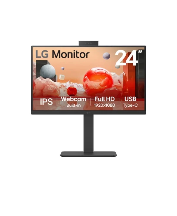LG 24BA850-B IPS Monitor 23.8" FHD 1920x1080 με Χρόνο Απόκρισης 5ms GTG 24BA850-B.AEU