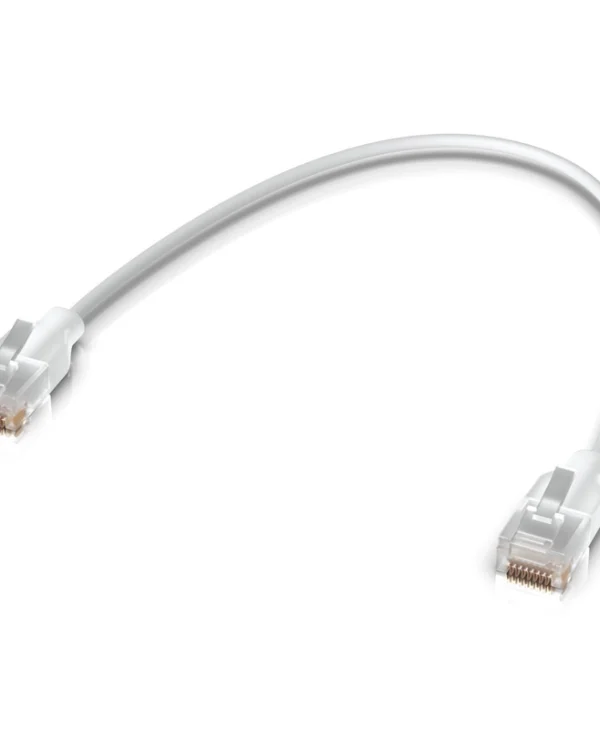 Ubiquiti U/UTP Cat.6 (Gigabit) Καλώδιο Δικτύου Ethernet 15m Λευκό UACC-Cable-Patch-EL-15M-W