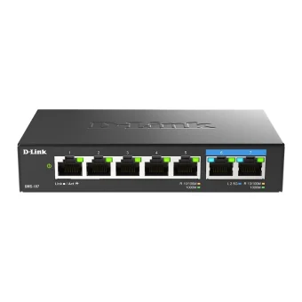 D-Link DMS-107 Unmanaged L2 Switch με 7 Θύρες Ethernet DMS-107/E