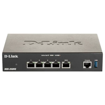 D-Link DSR-250 v2 Router με 4 Θύρες Gigabit DSR-250V2/E