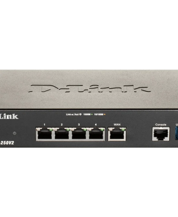 D-Link DSR-250 v2 Router με 4 Θύρες Gigabit DSR-250V2/E