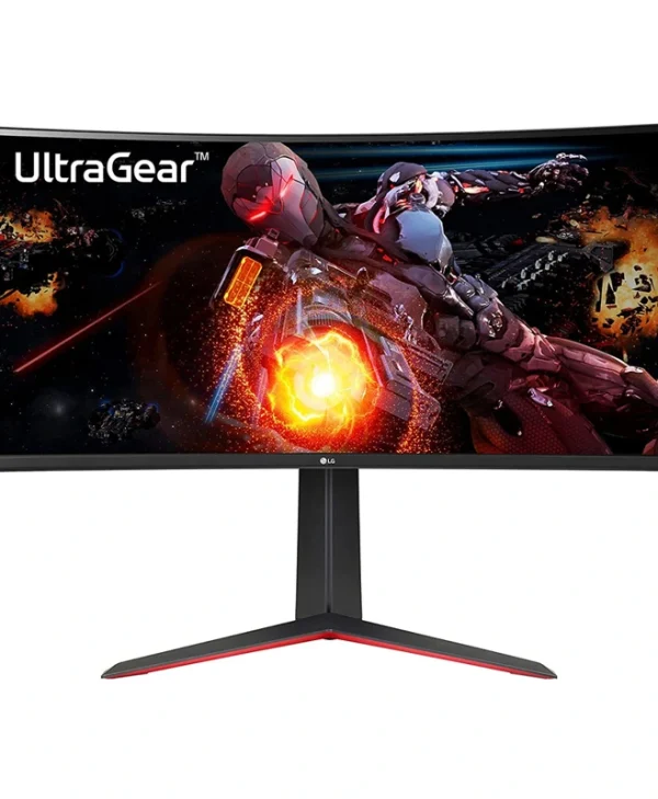 LG 34GP63AP-B Ultrawide VA HDR Curved Gaming Monitor 34" QHD 3440x1440 160Hz με Χρόνο Απόκρισης 5ms GTG