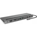 Belkin Connect USB-C Docking Station με HDMI/DisplayPort 4K PD Ethernet και συνδεση 3 Οθονών Ασημί INC004BTSGY - Image 5