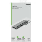 Belkin Connect USB-C Docking Station με HDMI/DisplayPort 4K PD Ethernet και συνδεση 3 Οθονών Ασημί INC004BTSGY - Image 6