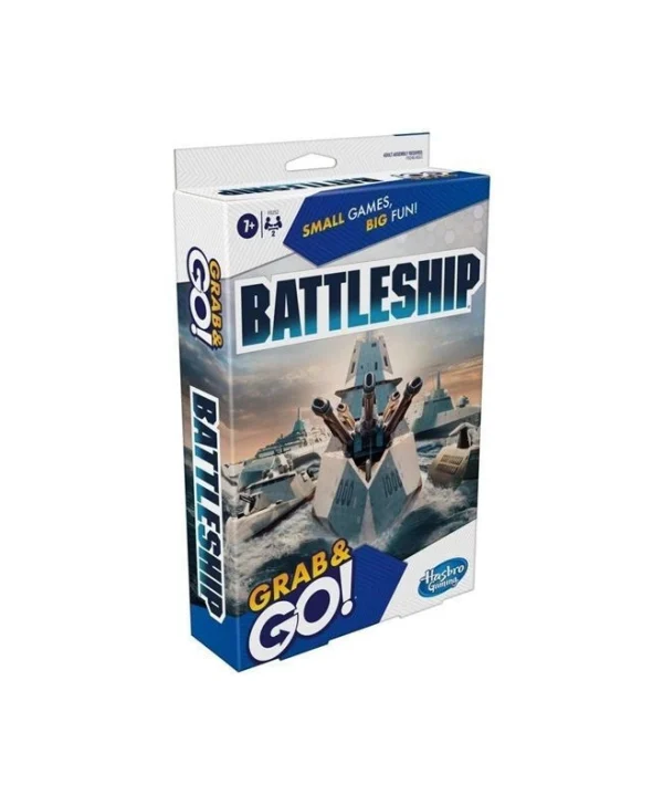 Επιτραπέζιο Παιχνίδι Battleship Grab And Go για 2 Παίκτες 7+ Ετών (EN) Hasbro F8252