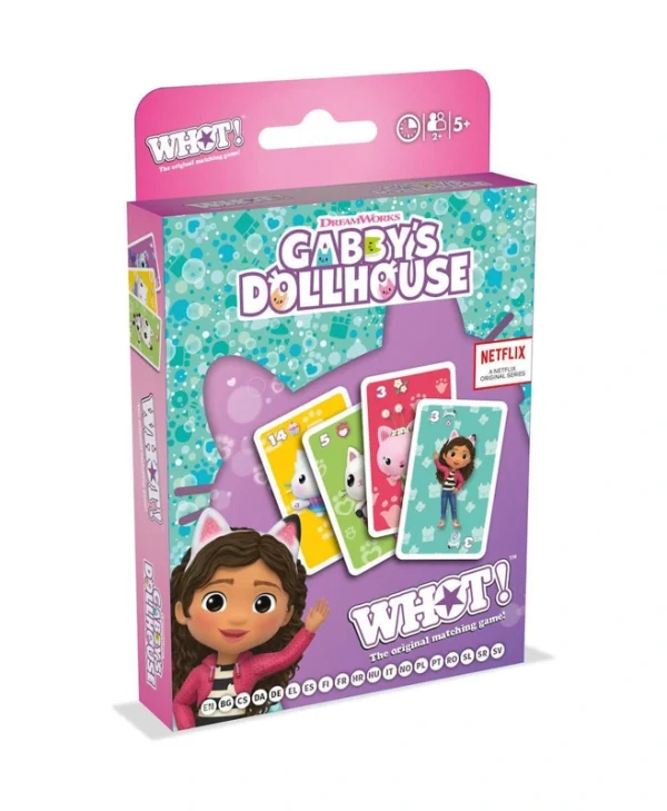 Επιτραπέζιο Παιχνίδι Gabby's Dollhouse - WHOT για 2+ Παίκτες 5+ Ετών (EN) Winning Moves WM04565-ML2-12