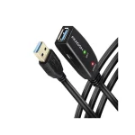 Axagon USB 3.0 Cable USB-A male - USB-A female Μαύρο 5m ADR-305