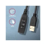 Axagon USB 3.0 Cable USB-A male - USB-A female Μαύρο 5m ADR-305 - Image 3