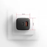Axagon Φορτιστής Χωρίς Καλώδιο με Θύρα USB-A και Θύρα USB-C 20W Power Delivery / Quick Charge 2.0 / Quick Charge 3.0 / Quick Charge 4+ Μαύρος (ΑCU-ΡQ20) ACU-PQ20 - Image 3