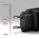 Axagon Φορτιστής Χωρίς Καλώδιο με Θύρα USB-A και Θύρα USB-C 20W Power Delivery / Quick Charge 2.0 / Quick Charge 3.0 / Quick Charge 4+ Μαύρος (ΑCU-ΡQ20) ACU-PQ20 - Image 4