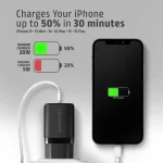 Axagon Φορτιστής Χωρίς Καλώδιο με Θύρα USB-A και Θύρα USB-C 20W Power Delivery / Quick Charge 2.0 / Quick Charge 3.0 / Quick Charge 4+ Μαύρος (ΑCU-ΡQ20) ACU-PQ20 - Image 8