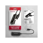 Axagon ADE-ARC Αντάπτορας Δικτύου USB-C με Ενσύρματη Σύνδεση Ethernet (Πρότυπο v1) - Image 6