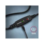 Axagon USB 2.0 Cable USB-A male - USB-B male Μαύρο 15m 215 - Image 6
