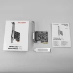 Axagon Pci-express Card One Parallel Port Low Profile PCEA-P1N - Image 4