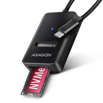 Axagon Θήκη για Σκληρό Δίσκο M.2 SATA III NVME με σύνδεση Type-C ZUUS-702