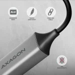 Axagon ADE-TXCA Αντάπτορας Δικτύου USB-C με Ενσύρματη Σύνδεση Ethernet (Πρότυπο v1) ZUAD-1558 - Image 5