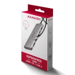 Axagon USB-C Docking Station με HDMI 4K PD Ασημί (HMC-5H) ZUUS-698 - Image 7