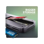 Axagon v1 Hub 12 Θυρών USB 3.2 με σύνδεση USB-A / USB-C Ασημί HMC-12GM2 - Image 4