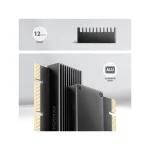 Axagon Pcem2-xs 1x Internal Slot M.2 Nvme Pcie X16 X8 X4 Card Passive Aluminum Heatsink 100347488 - Image 3